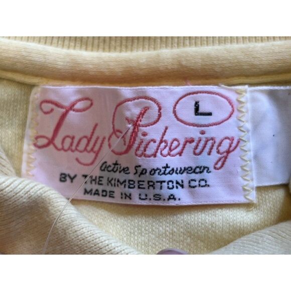 Vtg Camelback Golf Club Scottsdale AZ Lady Pickering Golf Shirt Womens Sz L NOS - Picture 4 of 13